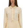 "TOUTE LA V" SILK JACQUARD SHIRT