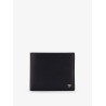 Leather wallet with logo