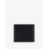 Leather wallet with logo