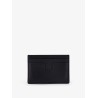 Leather cardholder with logo