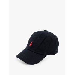 Cotton baseball hat with logo embroidery