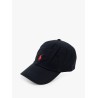 Cotton baseball hat with logo embroidery