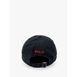 Cotton baseball hat with logo embroidery