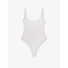 One-piece swimsuit with Logo print