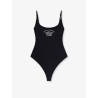 One-piece swimsuit with Logo print