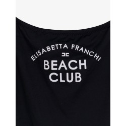 One-piece swimsuit with Logo print