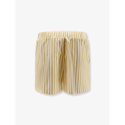 Celana striped cotton shorts