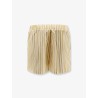 Celana striped cotton shorts