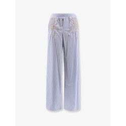 Celana striped cotton pajamas trousers