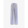Celana striped cotton pajamas trousers