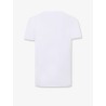 Cotton T-shirt with logo embroidery