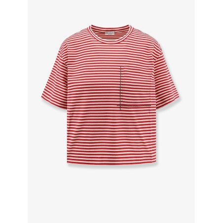 Striped cotton t-shirt