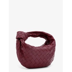 Jodie leather handbag with Intrecciato motif