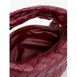 Jodie leather handbag with Intrecciato motif