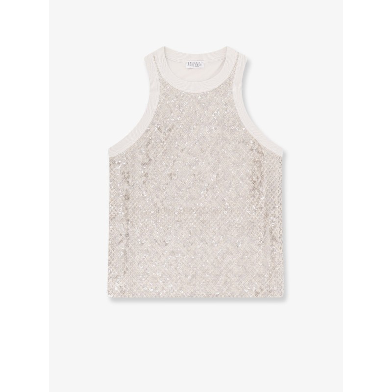 Cotton Top with sequins