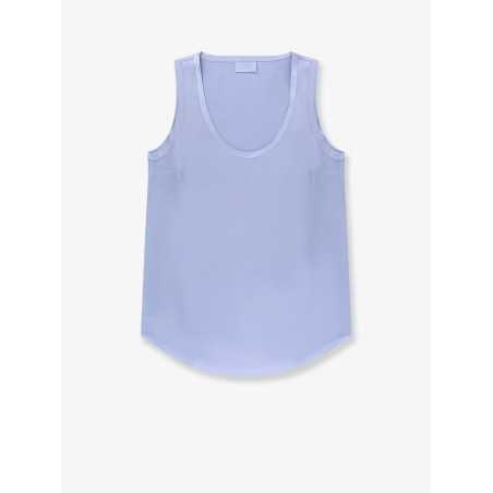 Stretch silk top