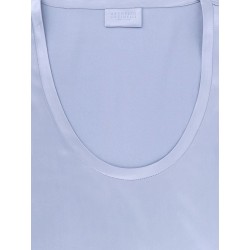 Stretch silk top