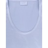 Stretch silk top