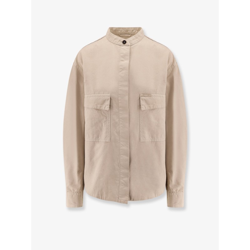 Cotton jacket with pockets