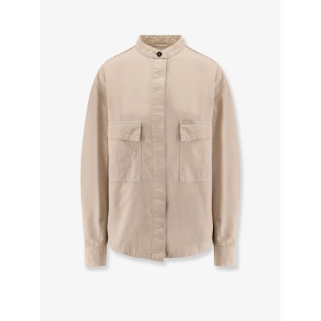Cotton jacket with pockets