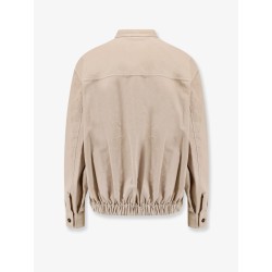 Cotton jacket with pockets