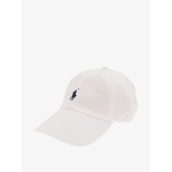 Cotton baseball hat with logo embroidery