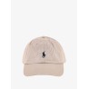 Cotton baseball hat with logo embroidery