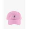 Cotton baseball hat with logo embroidery
