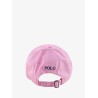 Cotton baseball hat with logo embroidery