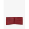 Cross Emblem leather wallet