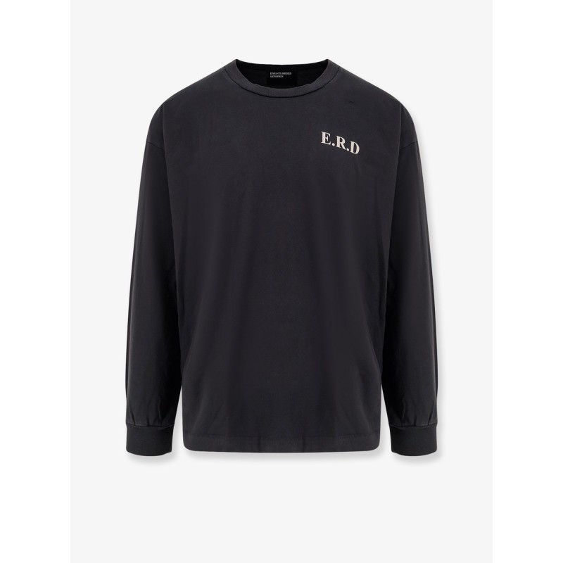 Cotton T-shirt with used effect