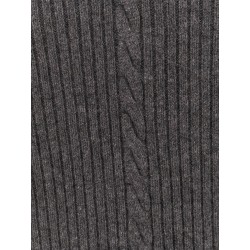 Cachemere vest with destroyed effect