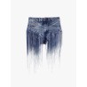 De jizz fsg denim shorts destroyed effect