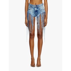De jizz fsg denim shorts destroyed effect