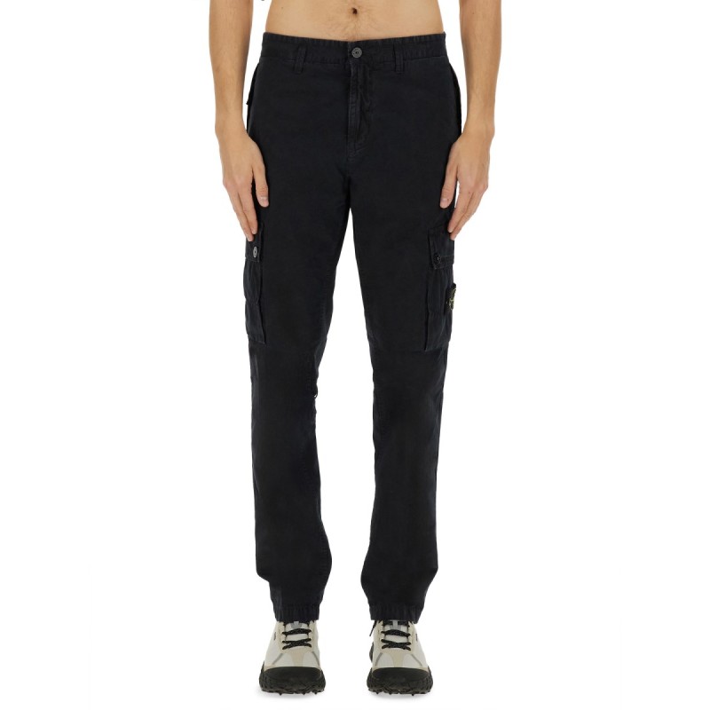 COTTON CANVAS CARGO PANTS