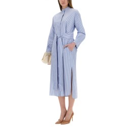 "LIGHT BLUE" MIDI DRESS