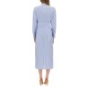 "LIGHT BLUE" MIDI DRESS