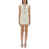 BOUCLÉ MINI DRESS WITH BOW