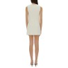 BOUCLÉ MINI DRESS WITH BOW