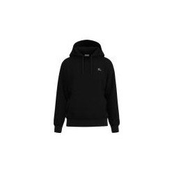Cotton sweatshirt with logo embroidery