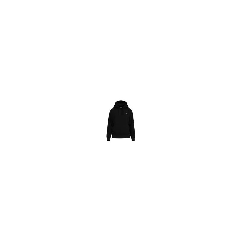 Cotton sweatshirt with logo embroidery
