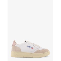 Medalist Low leather low-top sneakers with suede inserts