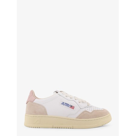 Medalist Low leather low-top sneakers with suede inserts