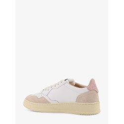 Medalist Low leather low-top sneakers with suede inserts