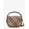 Clip Messenger Burberry Check fabric shoulder bag