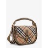 Clip Messenger Burberry Check fabric shoulder bag