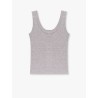 Cashmere and wool tank top with Monili detail
