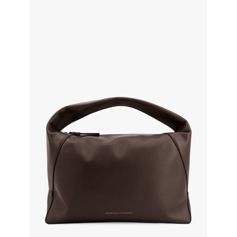Bc duo big hobo leather shoulder bag