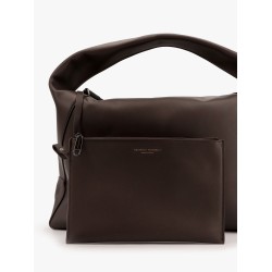 Bc duo big hobo leather shoulder bag