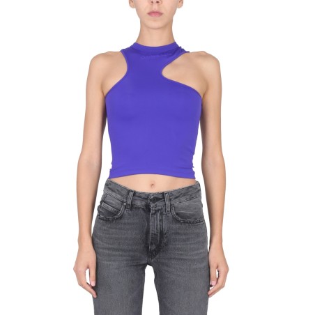 TOP WITH EMBOSSED LOGO